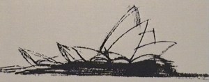 Sydney Opera House design sketch