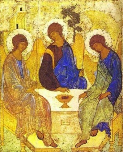 The Trinity - icon by Andre Rublev Image