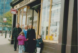 The original Skillman's of Woolwich in 2002. Chris Skillman,former MD, is on the left of the group