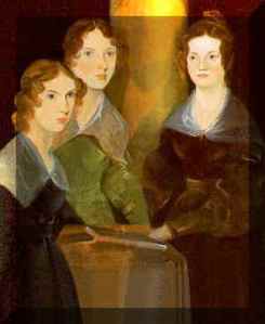 Painting of the Bronte sisters by Branwell Bronte Painting of the Bronte sisters by Branwell Bronte