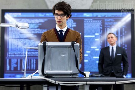 Ben Wishaw as Q in Skyfall James Bond