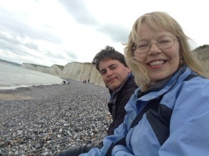 on Birling Gap Beach (photo credit: Abigail Robinson)