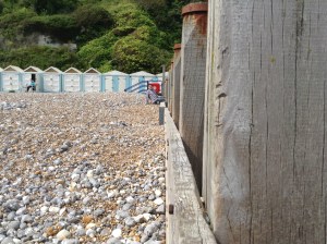 the beach at Holywell Retreat - photo credit Abigail Robinson