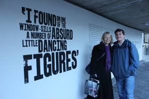 Sheila & Jamie at the Sherlock exhibition, Museum of London