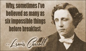 Lewis Carroll quote