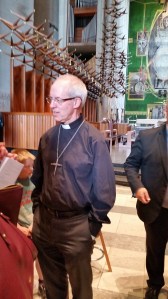 Archbishop Justin Welby at Coventry Cathedral 5 May 2018