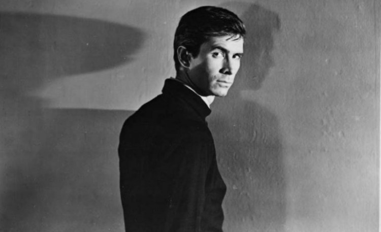 Anthony Perkins as Norman in Psycho