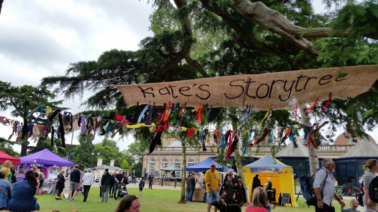 Kate's Story Tree at Leamington Spa Peace Festival