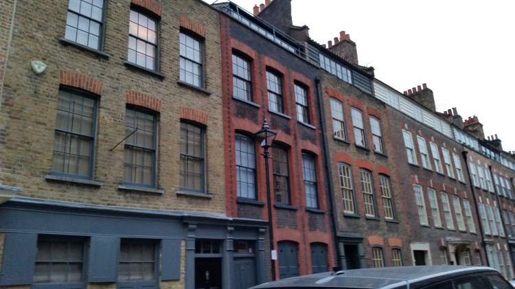 French Huguenots' houses Spitalfields