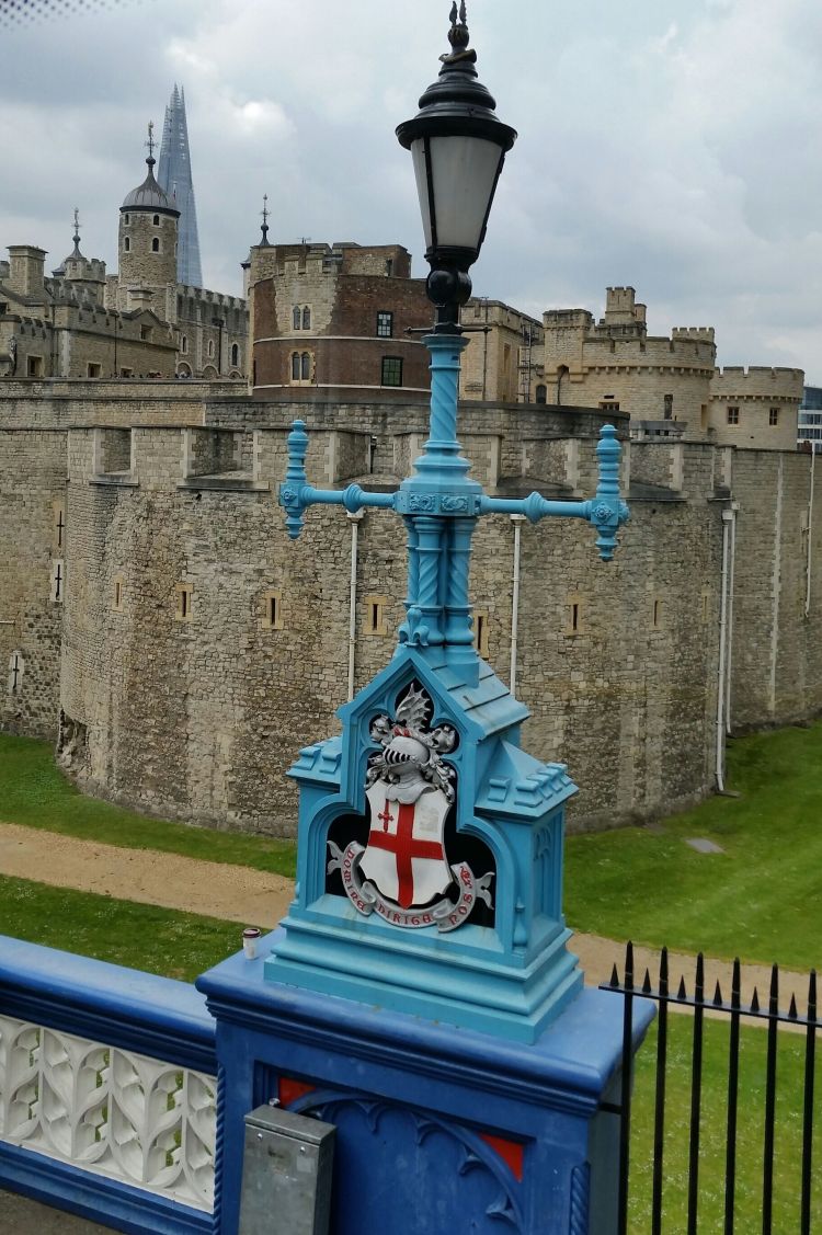 View of the Tower of London from Tower Bridge