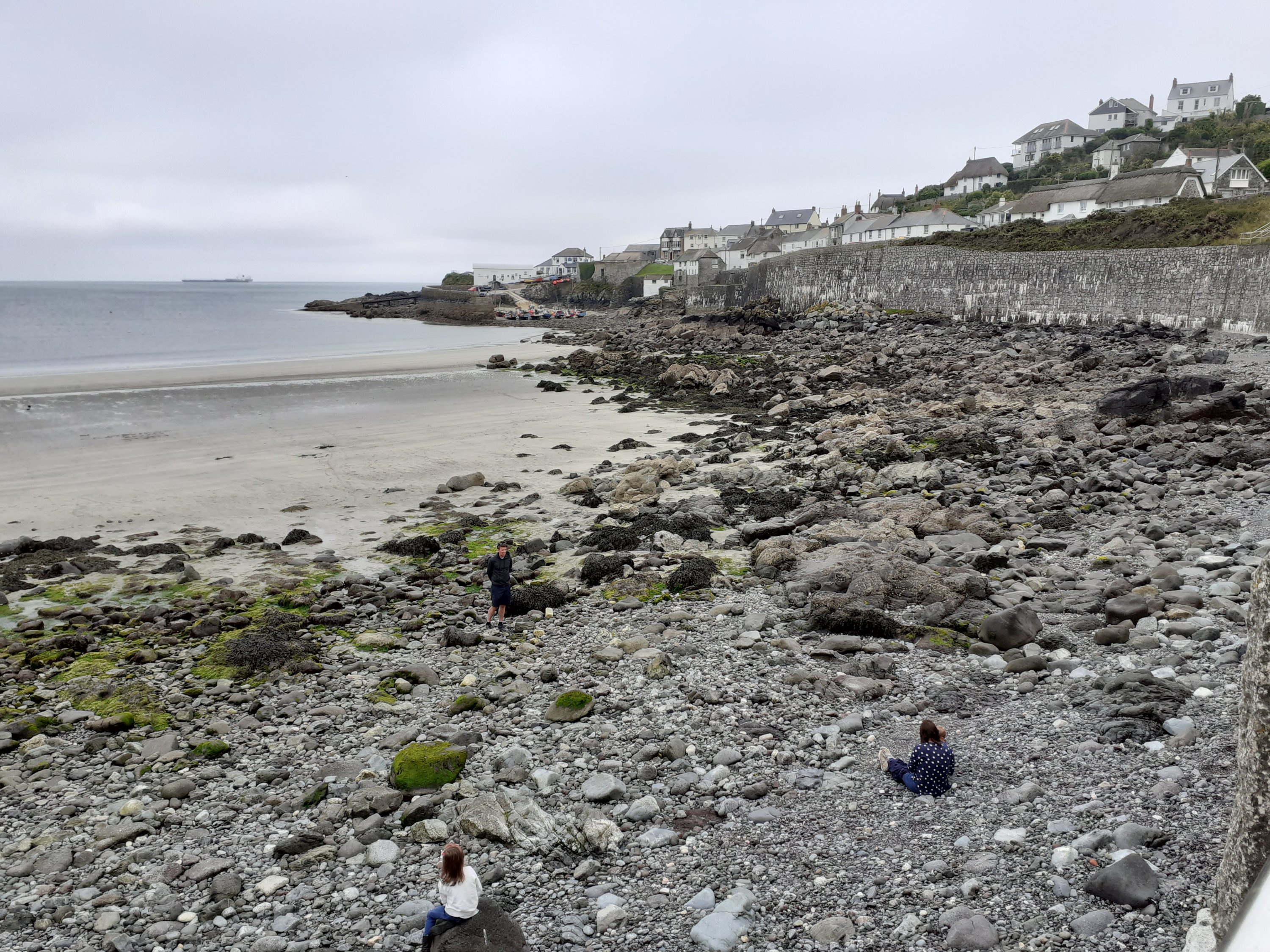 beach Helford River Polgwidden Cove Trebah Gardens Cornwall