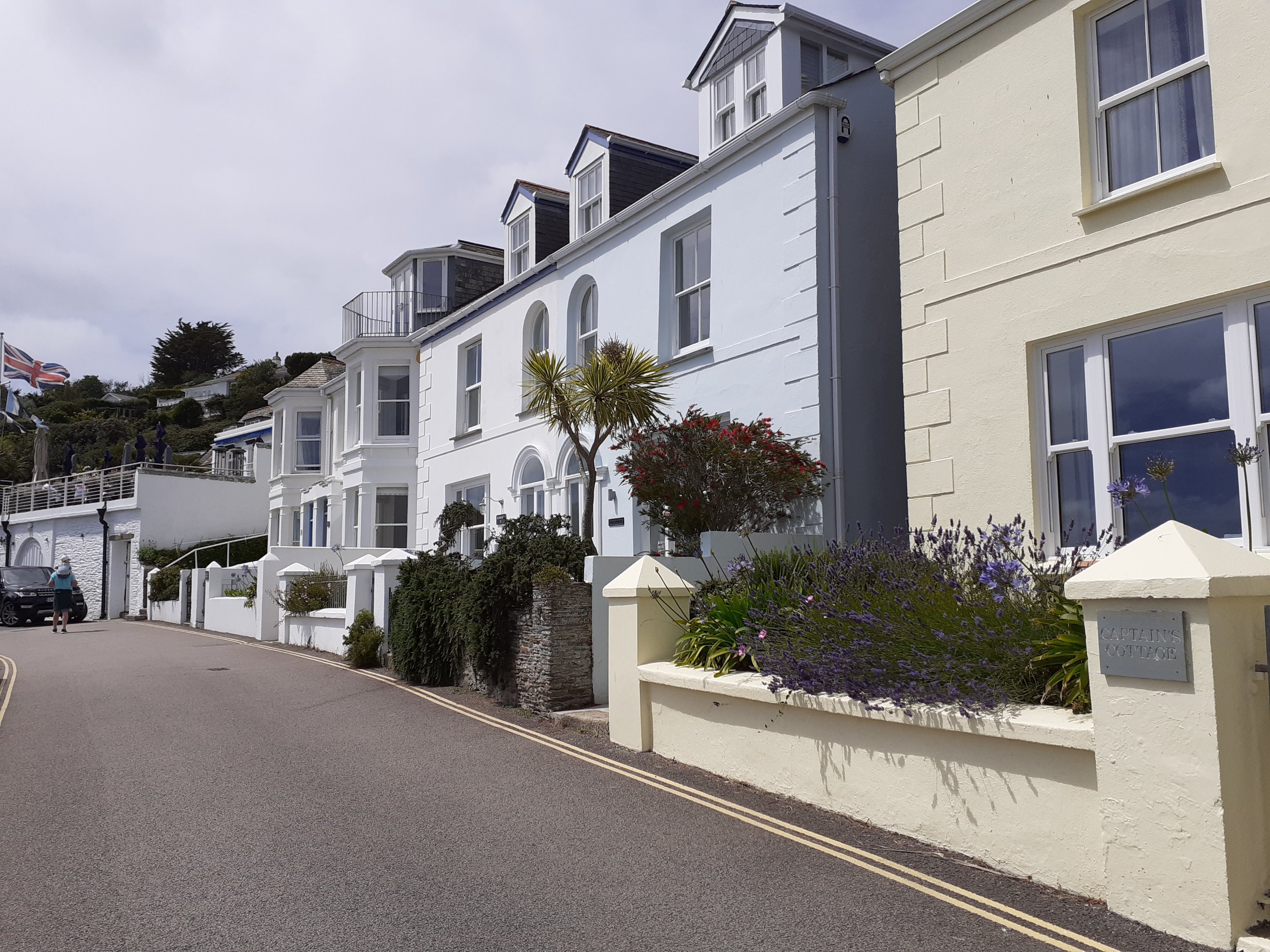 seafront cottages St Mawes Cornwall SC Skillman