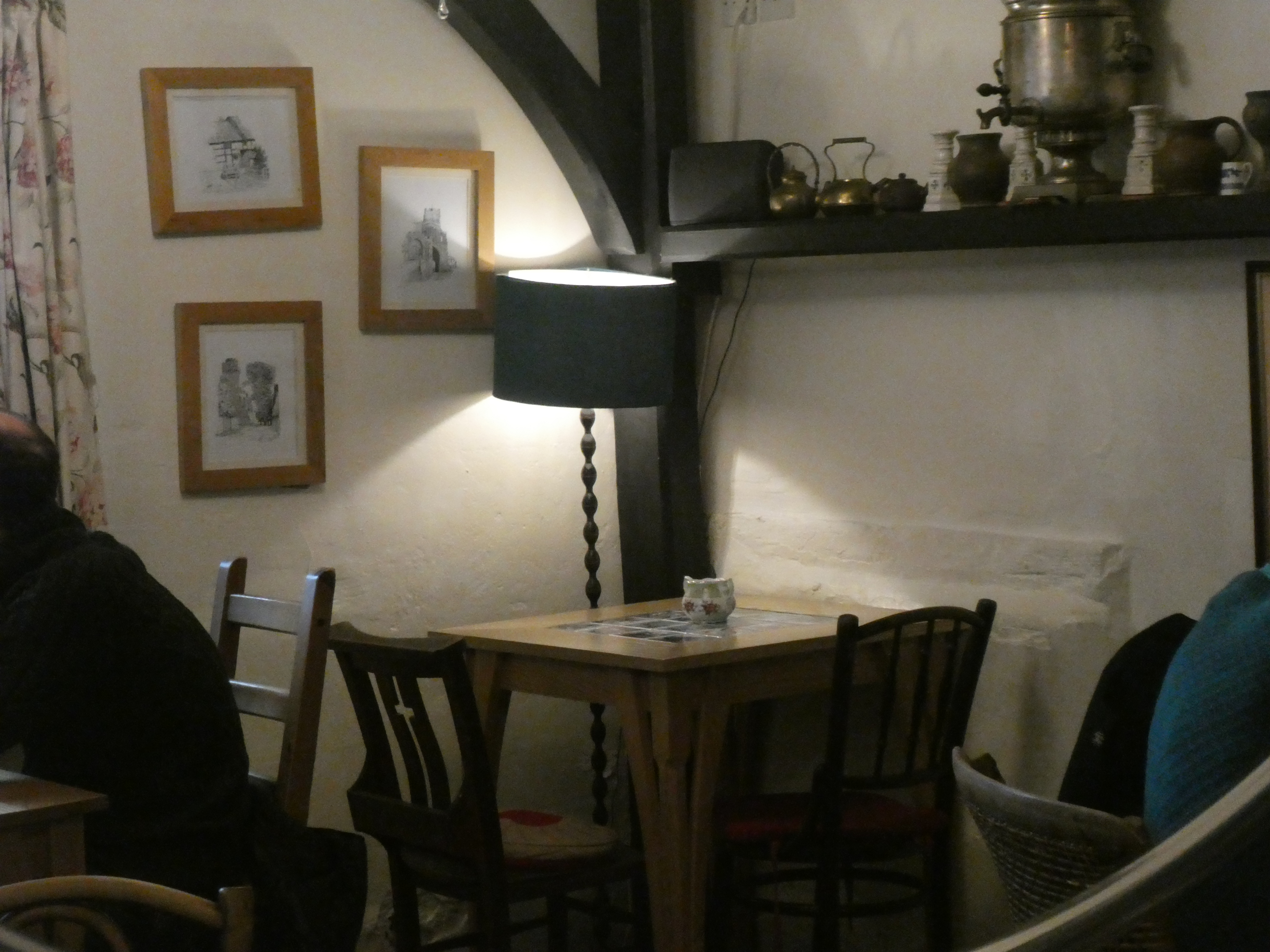 Inside Thomas Oken's Tea Rooms Warwick