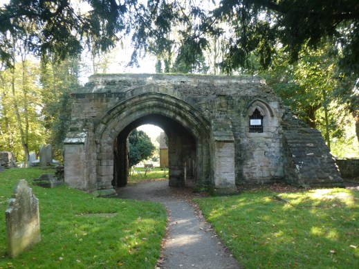 Remains of arch Abbey Fields Kenilworth photo credit Jamie Robinson Paranormal Warwickshire SC Skillman