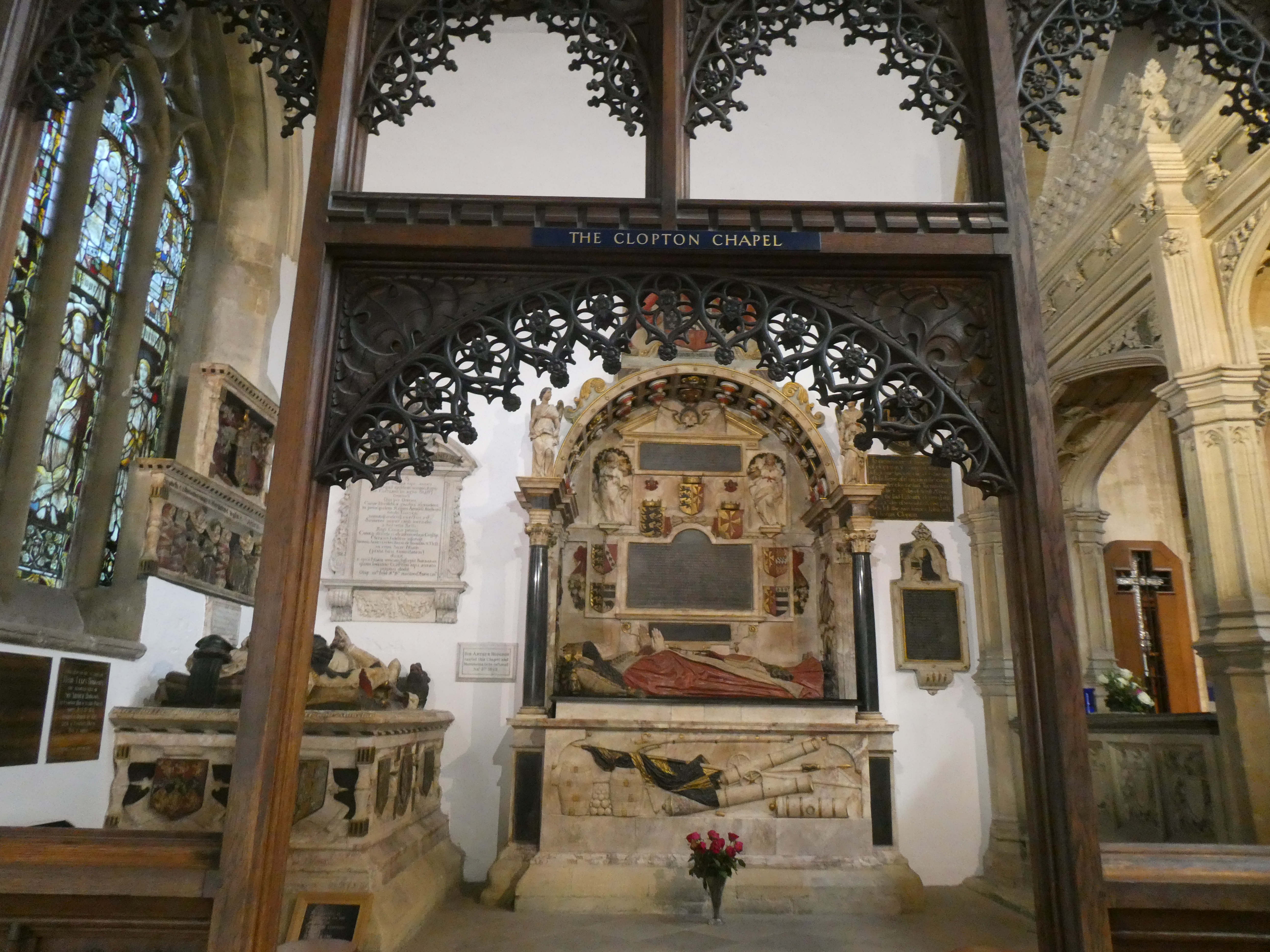 Clopton Chapel Holy Trinity Church Stratford upon Avon