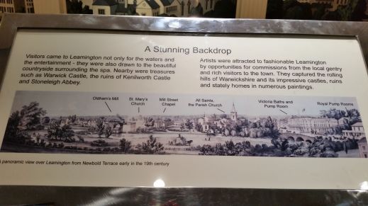 panoramic view early 19th century Leamington Spa photo credit Sheila Robinson Paranormal Warwickshire SC Skillman