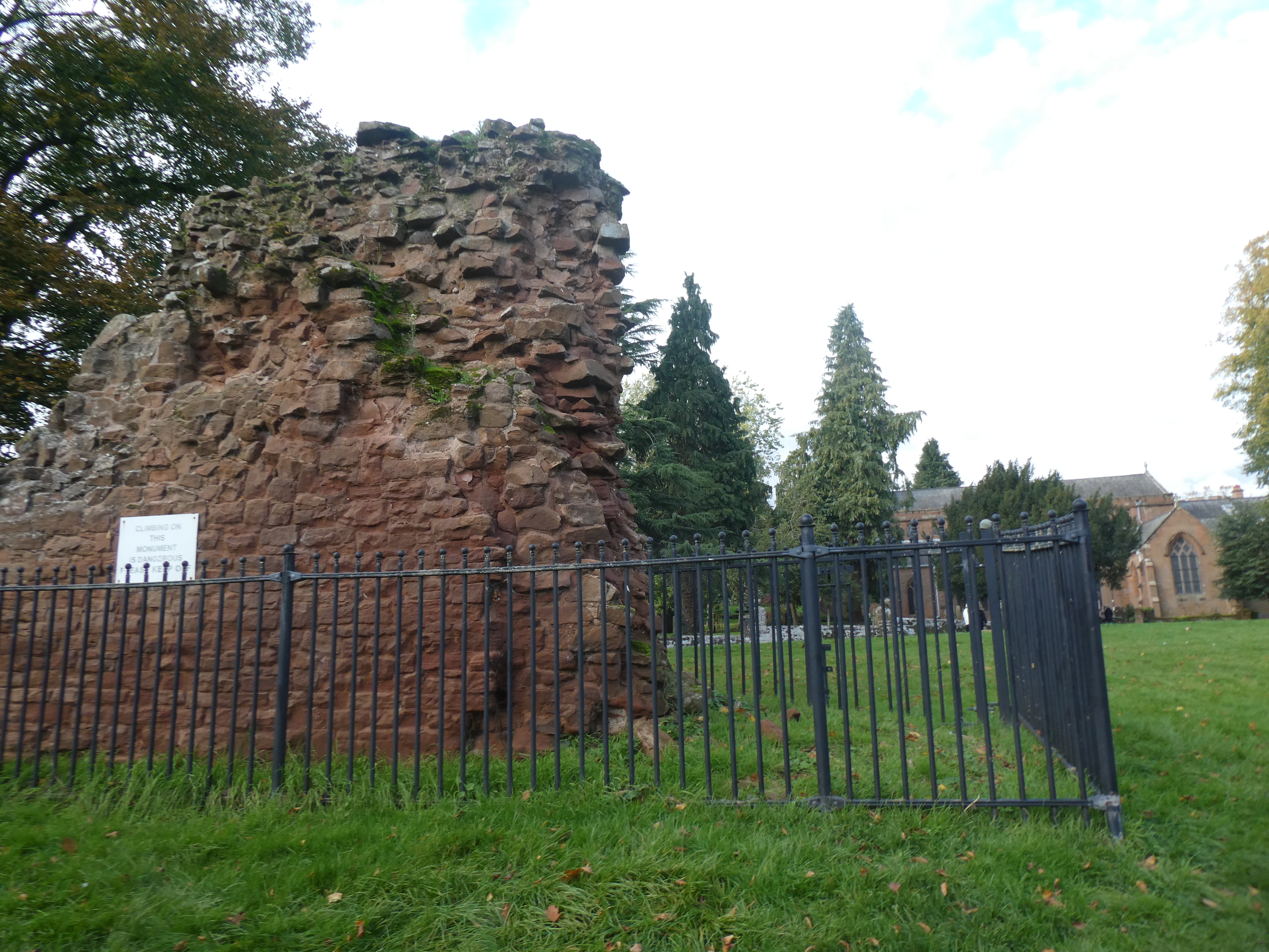 remains former chapter house Abbey Fields Kenilworth photo credit Jamie Robinson Paranormal Warwickshire SC Skillman