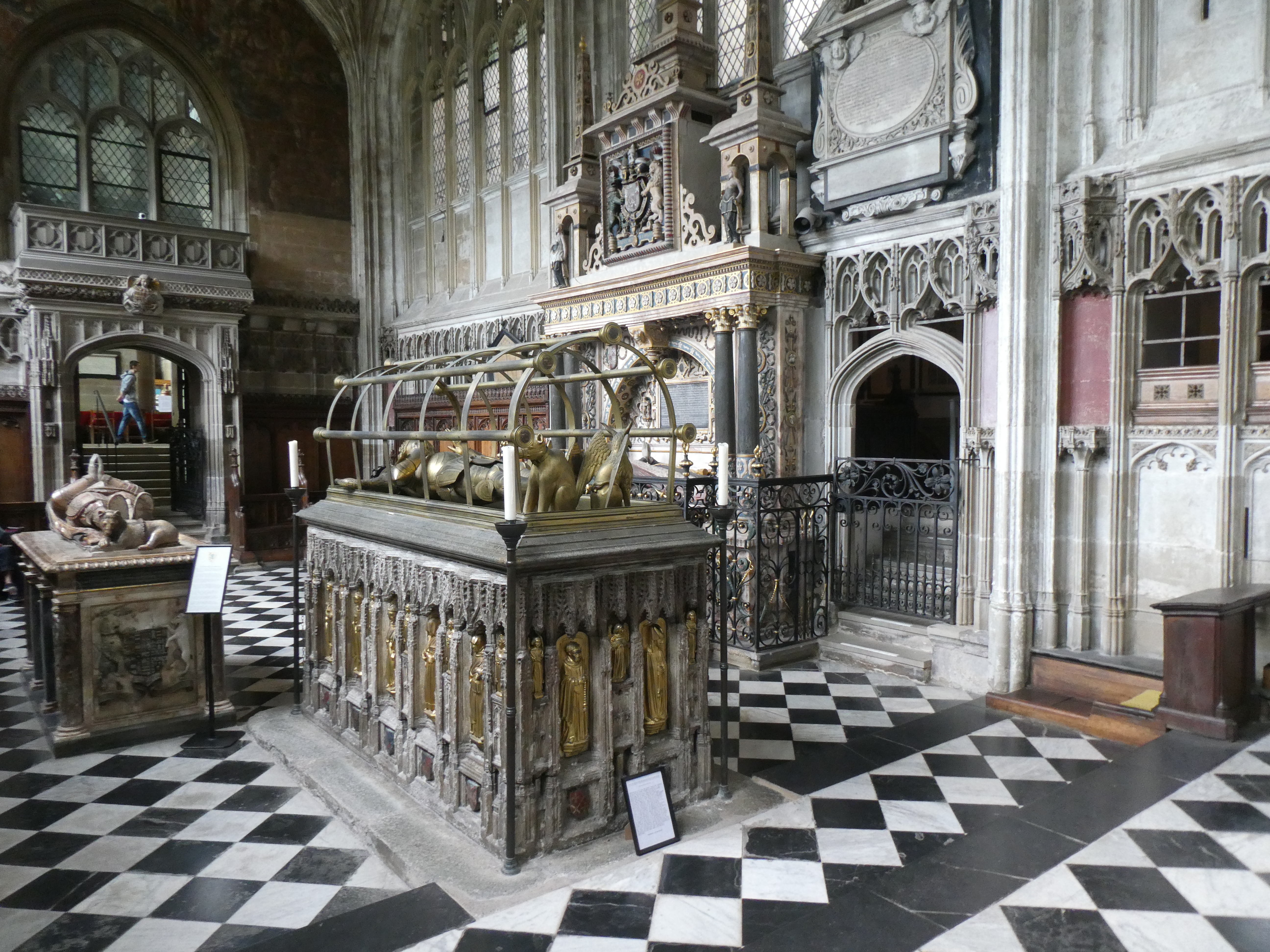 Beauchamp Chapel St Marys Church Warwick - photo credit Jamie Robinson Paranormal Warwickshire SC Skillman